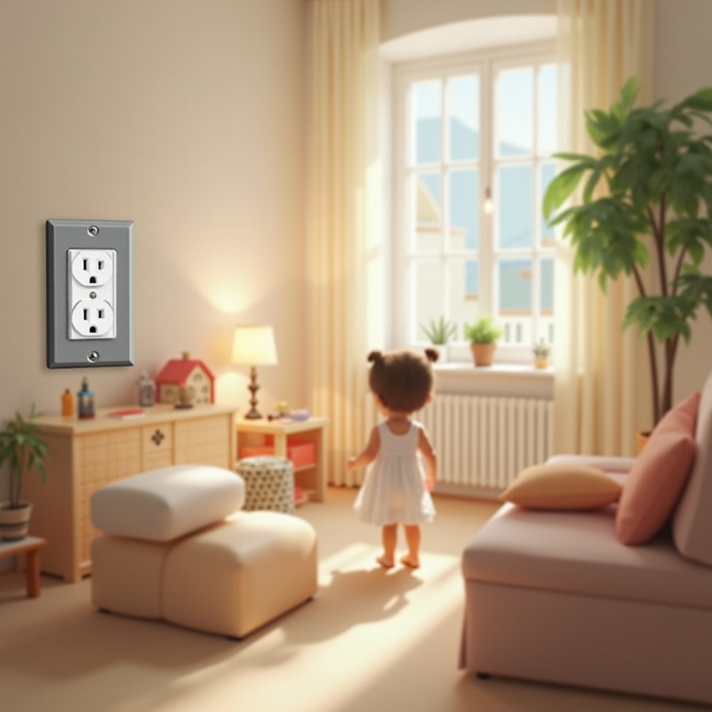 how to childproof electrical outlets