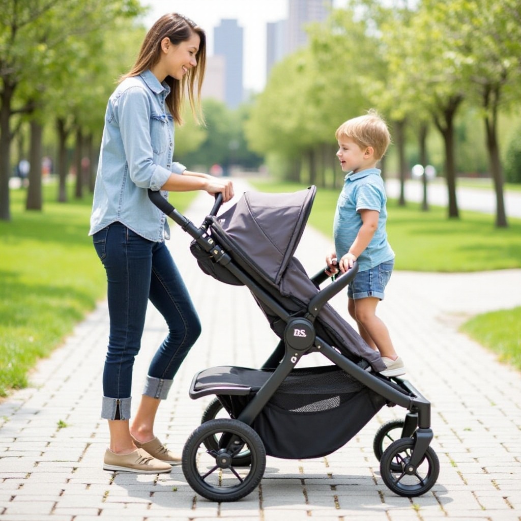 sit and stand double stroller reviews