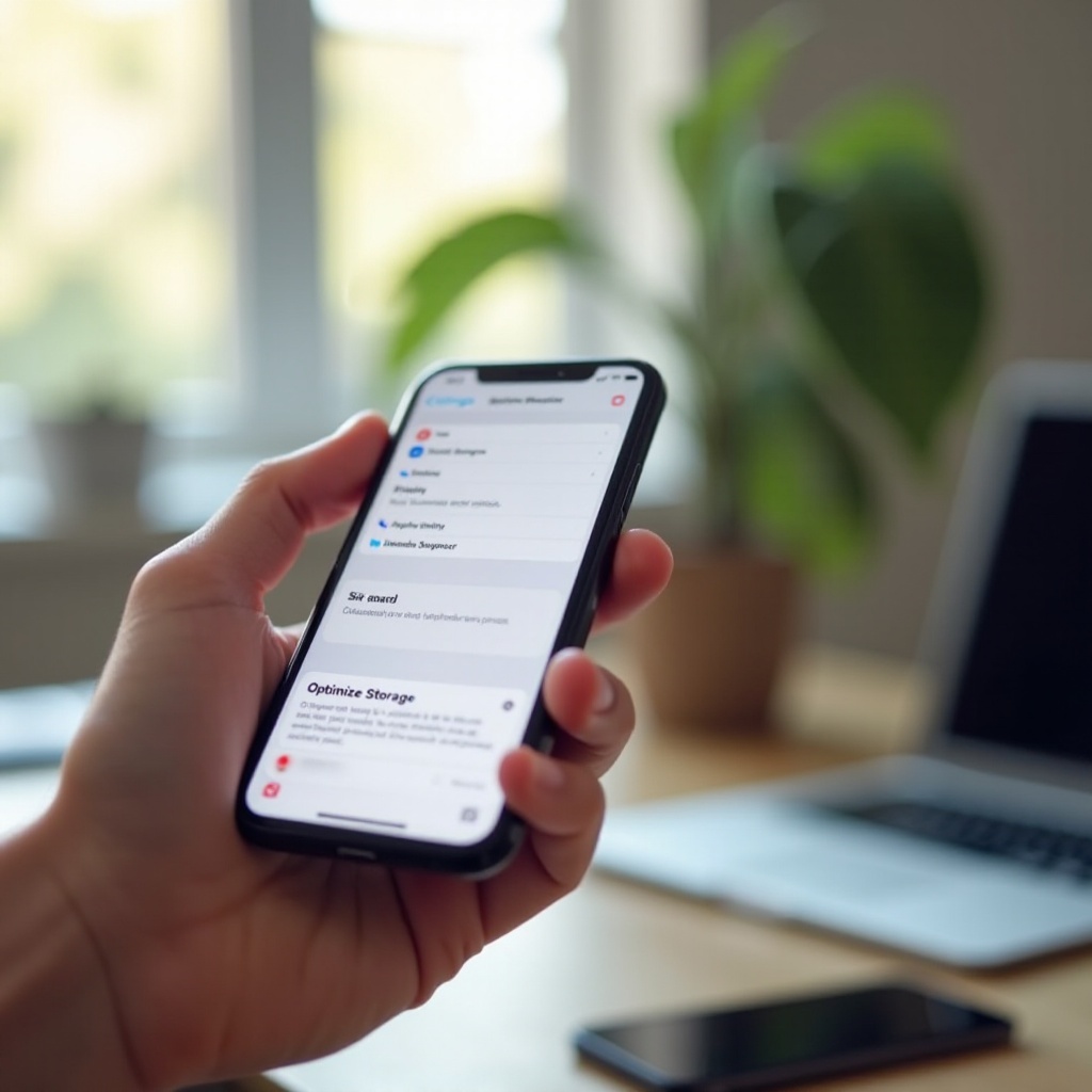 how to turn off optimize storage on iphone